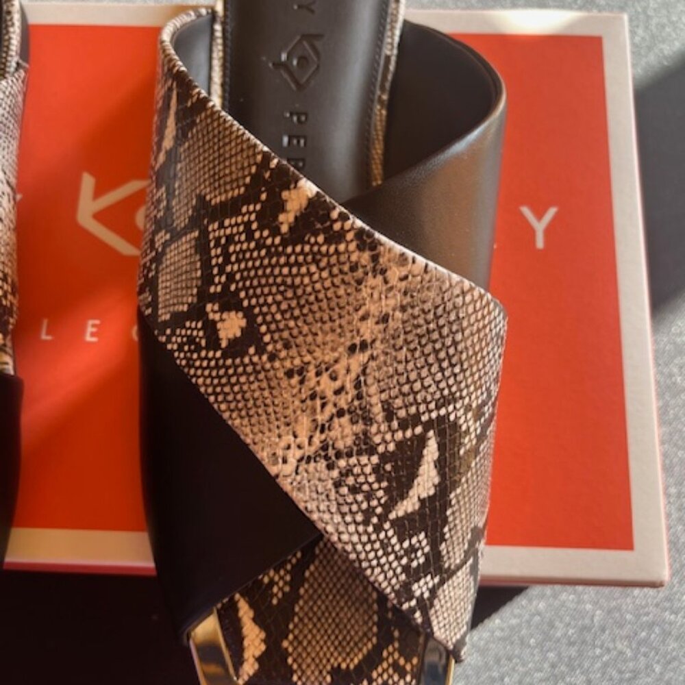 The Checked In Slide Sandal by Katy Perry Size 10 New with Box - Picture 2 of 8